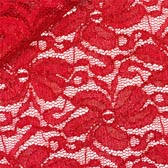 Kód:39432 Elasztikus glitteres csipke - ROSSO 50